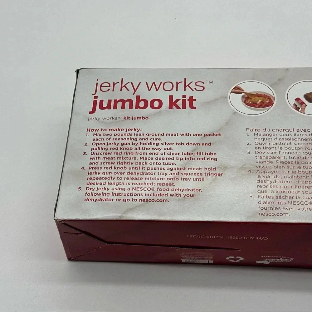 Nesco Jumbo Jerky Gun Beef Jerky Gun BJX-5‎ - New Open Box